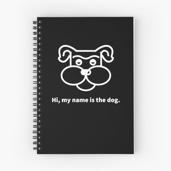 Item preview, Hi My Name Is Dog designed and sold by evokearo.