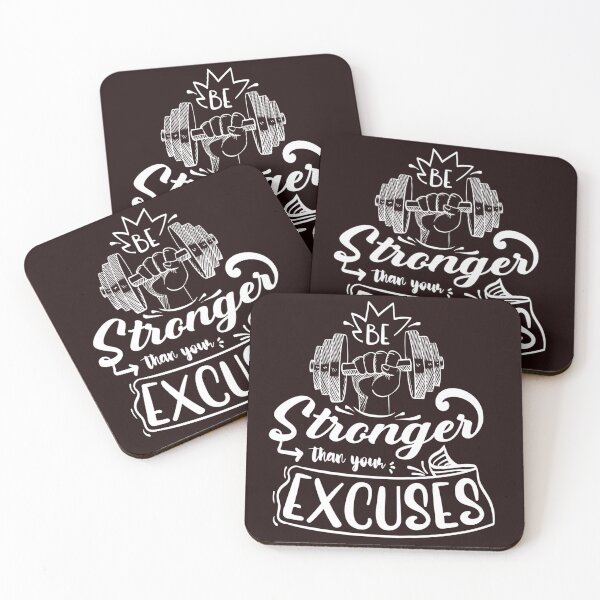 Item preview, Be stronger than your  excuses designed and sold by Moussa  Sussi.