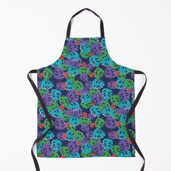 Item preview, Midnight jungle leaves designed and sold by Jake Purcell.