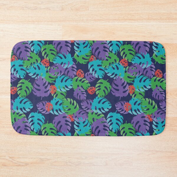 Item preview, Midnight jungle leaves designed and sold by Jake Purcell.