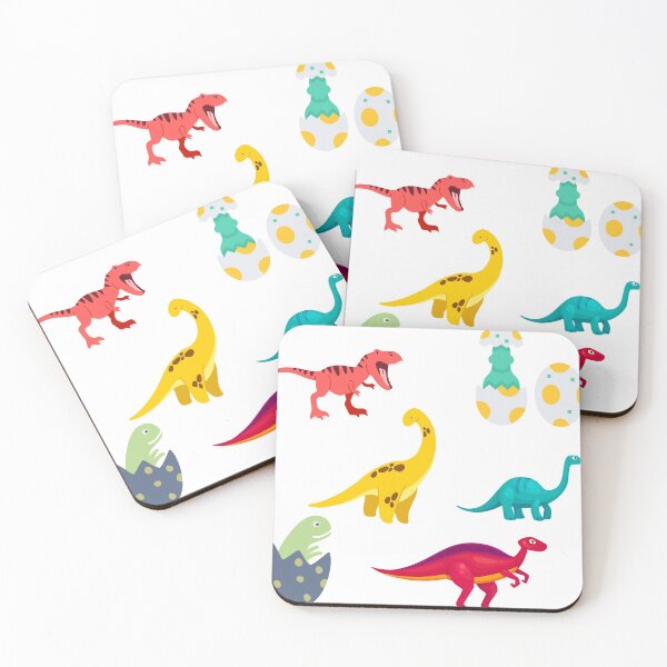Item preview, Friendly Dinosaurs pattern colorful4 designed and sold by kyds.