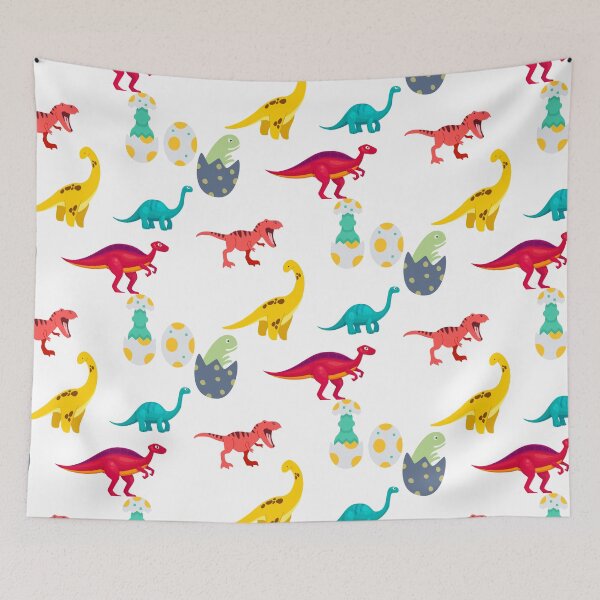 Item preview, Friendly Dinosaurs pattern colorful4 designed and sold by kyds.