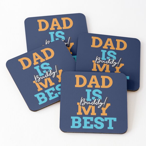Item preview, Dad Is My Best Buddy designed and sold by arrowroses.