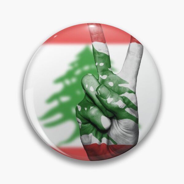 Item preview, Lebanon hand flag designed and sold by K.Habibi.