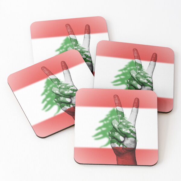 Item preview, Lebanon hand flag designed and sold by K.Habibi.