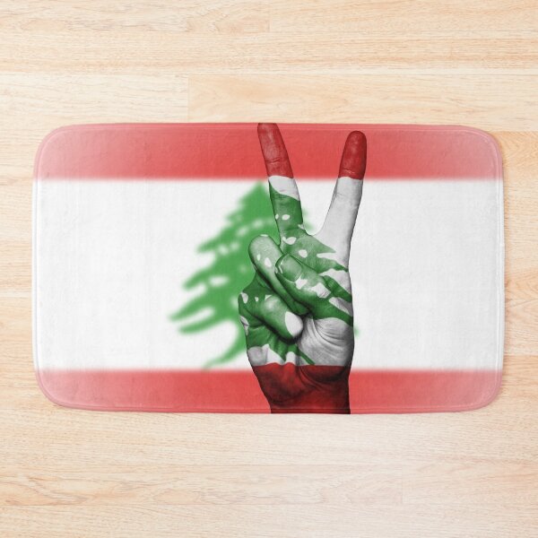 Item preview, Lebanon hand flag designed and sold by K.Habibi.