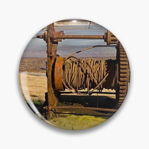 Item preview, An Old Rusty Winch at Dawlish in Devon designed and sold by Jeremy Hayden.