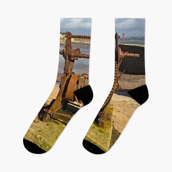 Item preview, An Old Rusty Winch at Dawlish in Devon designed and sold by Jeremy Hayden.