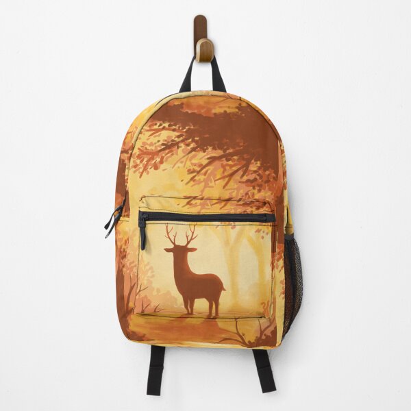 Item preview, A Deer in the woods painting designed and sold by BPCreatives.
