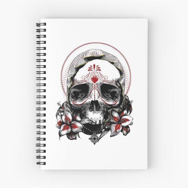 Item preview, White & Red Skull designed and sold by slc2213.