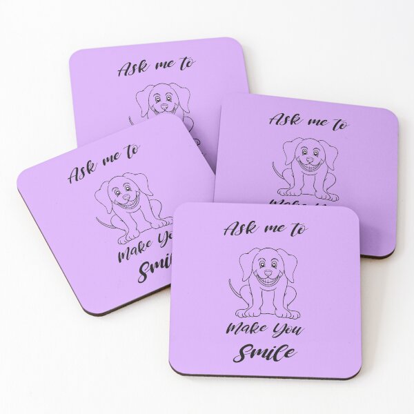 Item preview, Cute Dog Ask Me to Make You Smile BOLD designed and sold by aventi24.