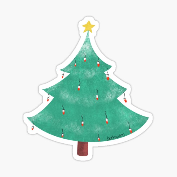 Item preview, tampon christmas tree designed and sold by berlinsisters.