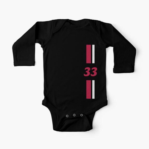 Max Verstappen 33 Long Sleeve Baby One-Piece