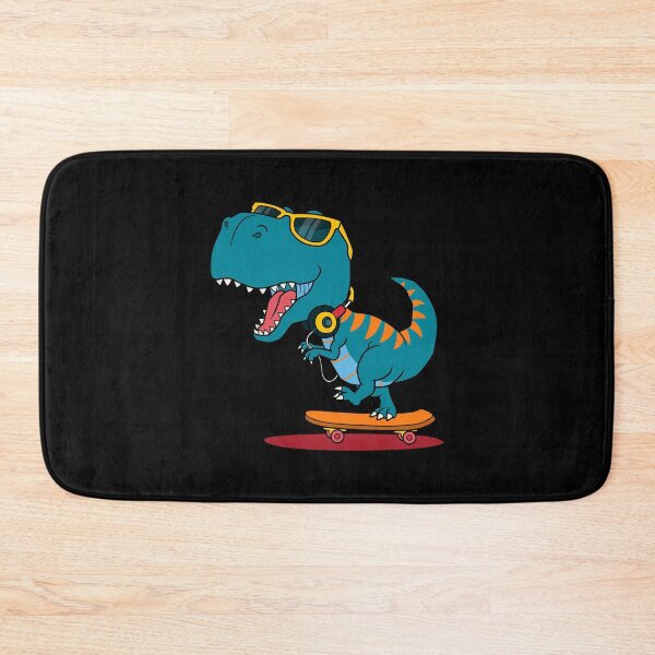 Item preview, Cool Dinosaur skateboarding designed and sold by kalud-zoldyck.