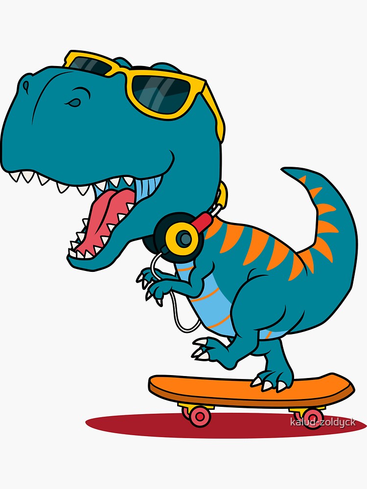 Dinosaur Stickers Toys, Skateboard Children, Dinosaurs Decals