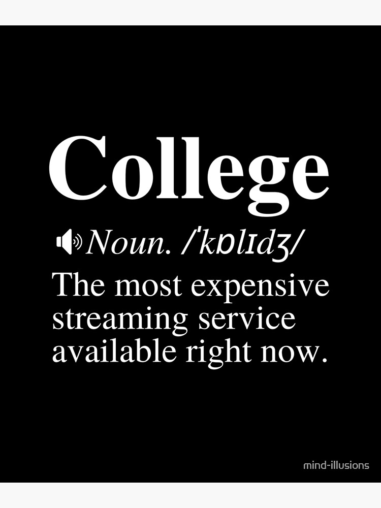 College: The Most Expensive Streaming Service Available Right Now