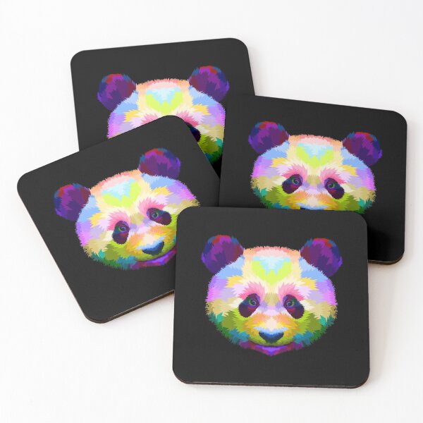 Item preview, Panda colorful portrait designed and sold by kalud-zoldyck.