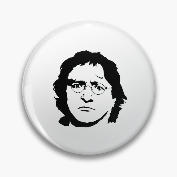 Gabe Newell Memes Pins and Buttons for Sale