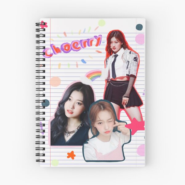 Item preview, Loona choerry diary page designed and sold by santellitesshop.