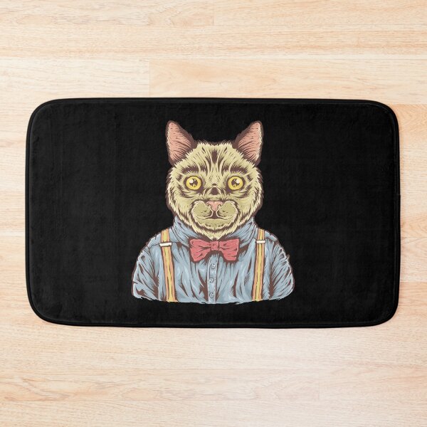 Item preview, Funny cat wearing suspenders designed and sold by kalud-zoldyck.