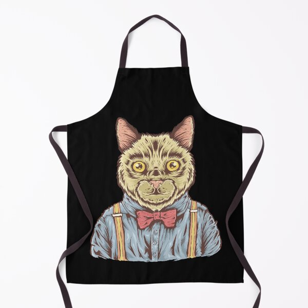 Item preview, Funny cat wearing suspenders designed and sold by kalud-zoldyck.