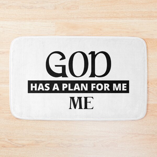 Item preview, God Has A Plan For Me. Christian Word Art. A Gift Idea designed and sold by kelsether.