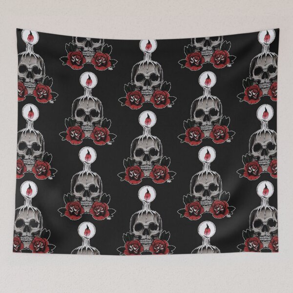 Item preview, Voodoo Skull designed and sold by GuruTattoo.