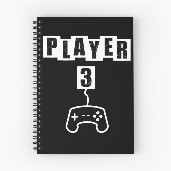Item preview, Player Three - Black designed and sold by BusyMonkeys.