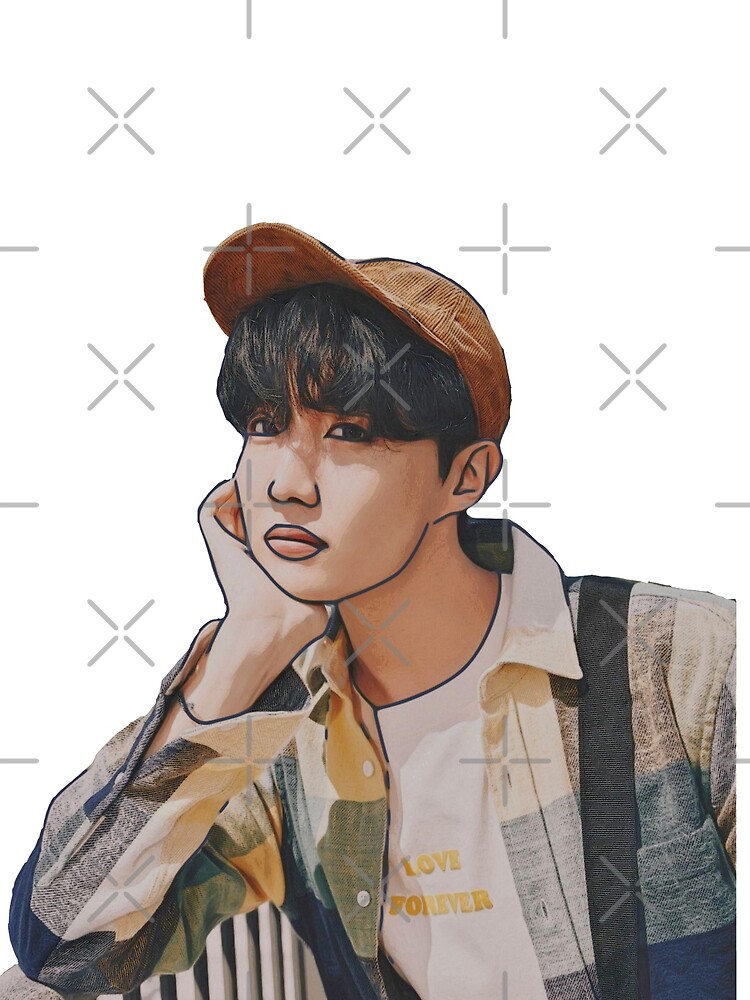 BTS Jhope Hoseok Drawing Graphic T-Shirt