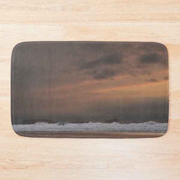 Item preview, Rhossili Beach on Gower on a very windy evening with white waves crashing up the beach.  designed and sold by Cameranick.