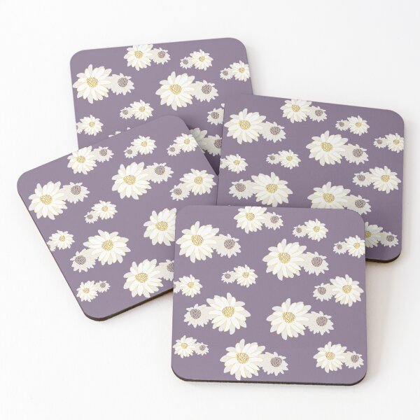 Item preview, Purple daisy pattern designed and sold by MarineTreasury.
