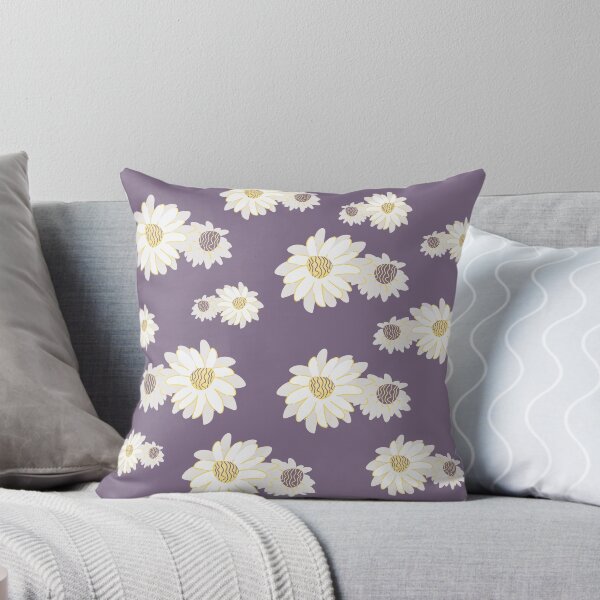 Item preview, Purple daisy pattern designed and sold by MarineTreasury.