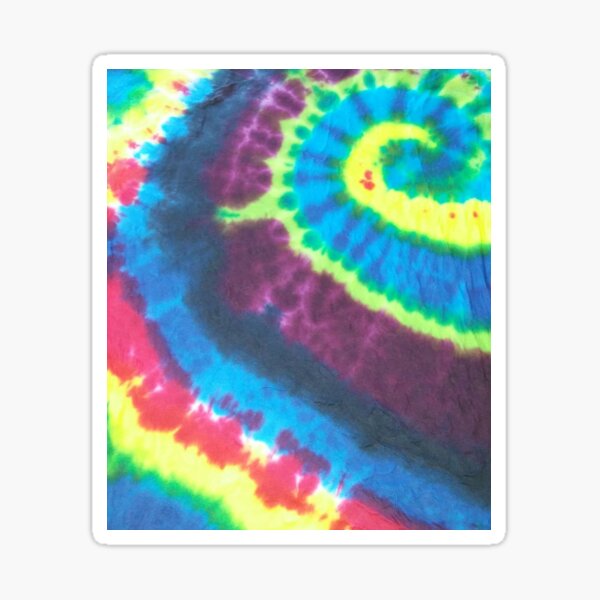 Tie Dye design Sticker