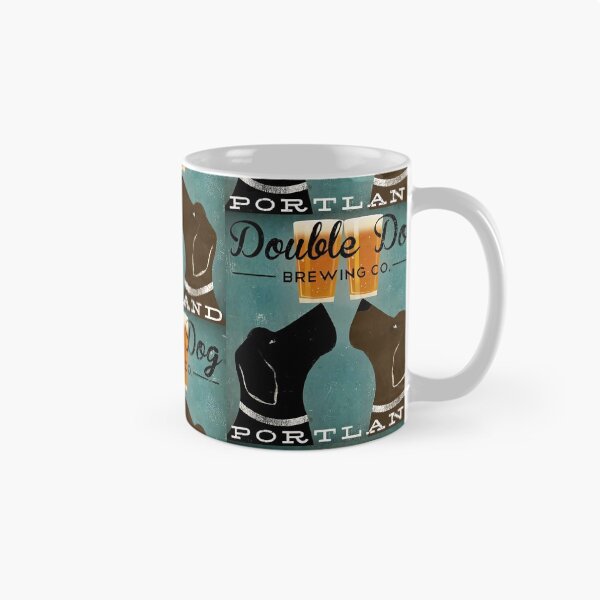 Item preview, Buyartforless Double Dog Brewing Co Portland Black Labradors designed and sold by mlnana.