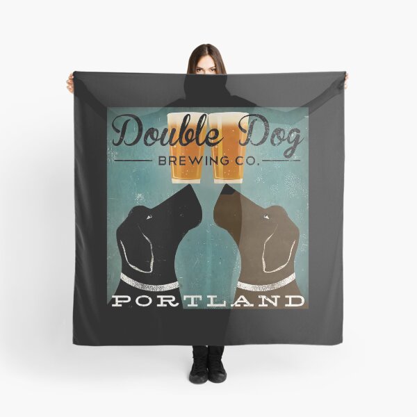 Item preview, Buyartforless Double Dog Brewing Co Portland Black Labradors designed and sold by mlnana.