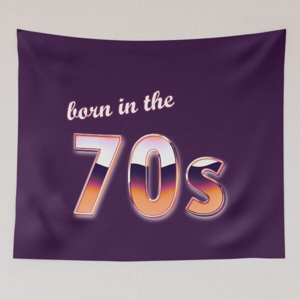 Item preview, Born in the 70s designed and sold by theinkypensieve.