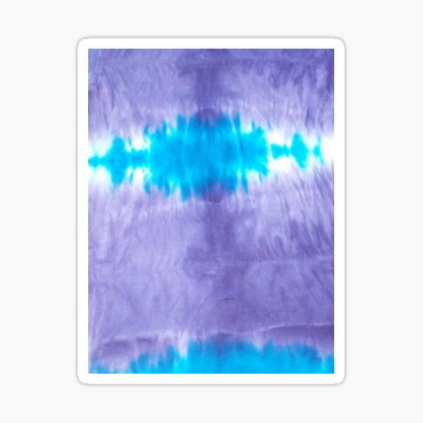 Tie dye design Sticker