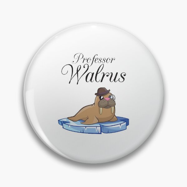 Item preview, Professor Walrus designed and sold by 4AllTimes.