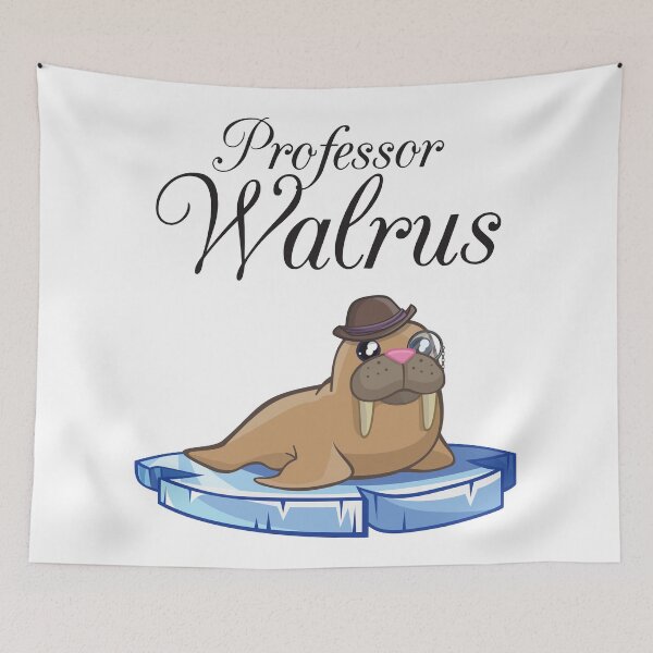 Item preview, Professor Walrus designed and sold by 4AllTimes.