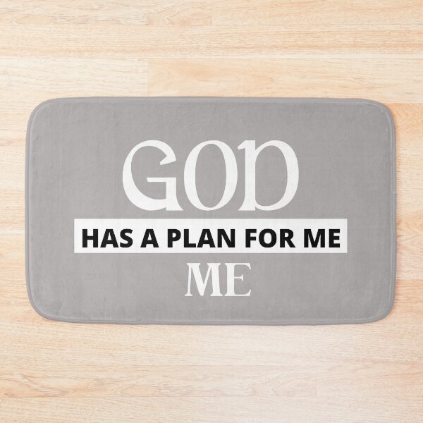 Item preview, God Has A Plan For Me. Christian Word Art. A Gift Idea designed and sold by kelsether.