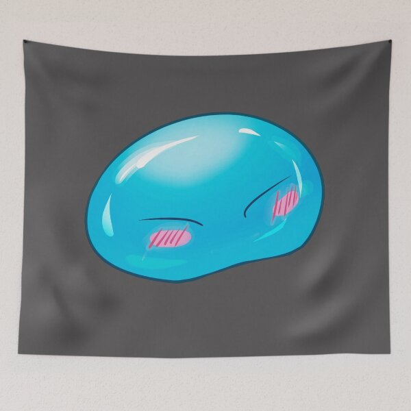Item preview, Cute blue Slime monster designed and sold by theinkypensieve.