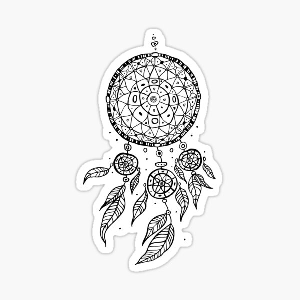 Dream Catcher. Sticker