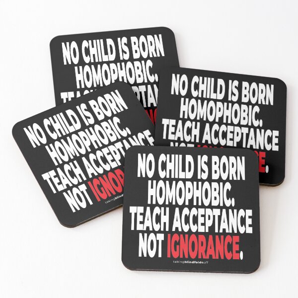 Item preview, no child is born homophopic.... - human activist - LGBT / LGBTQI (135) designed and sold by blindfoldsoff.