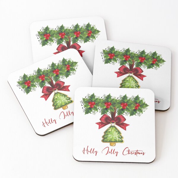 Item preview, Holly Jolly Christmas designed and sold by PawsitiveMum.