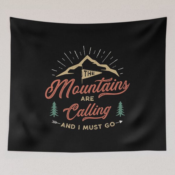 Item preview, The Mountain are calling and i must go designed and sold by asmmdesign.
