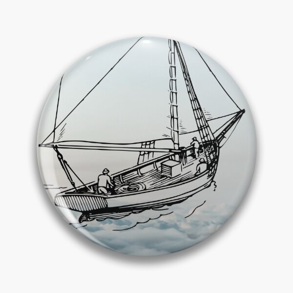 Item preview, *Small ship in high water* designed and sold by Berezabella.