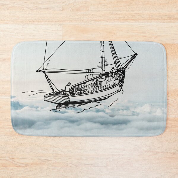 Item preview, *Small ship in high water* designed and sold by Berezabella.