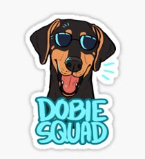 DOBIE SQUAD (black) Sticker