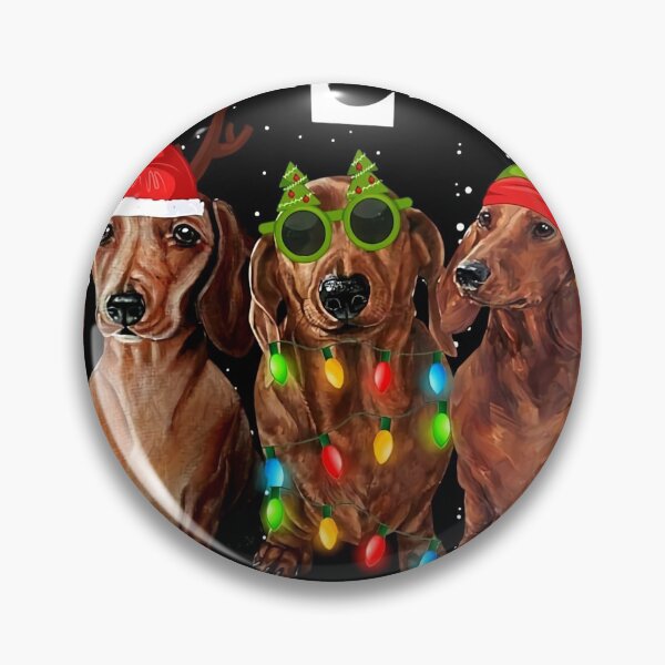 Item preview, Dachshund Feliz Navidog Vertical Poster designed and sold by mlnana.
