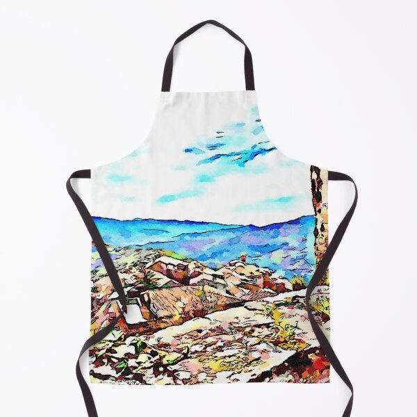 Item preview, Rocca Cilento: paisaje con pueblo desde el castillo designed and sold by Giuseppe Cocco.